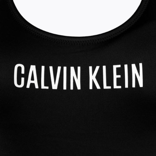 Strój kąpielowy jednoczęściowy damski Calvin Klein Scoop Back One Piece Logo black