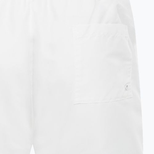 Szorty kąpielowe męskie Calvin Klein Medium Double Waistband white