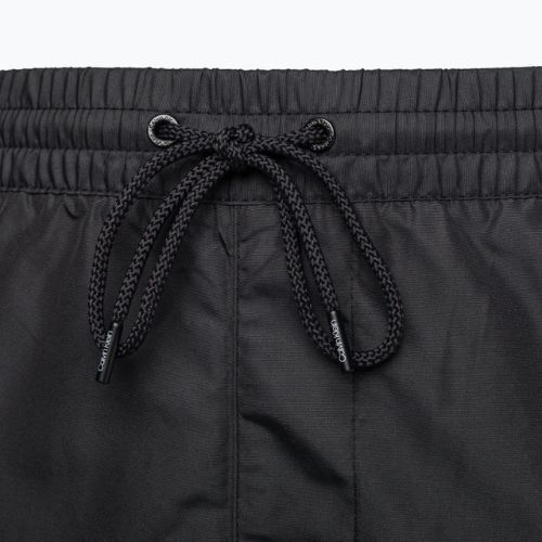 Szorty kąpielowe męskie Calvin Klein Medium Drawstring black