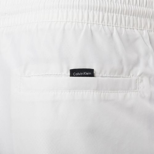 Szorty kąpielowe męskie Calvin Klein Medium Drawstring white