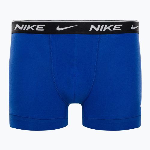 Bokserki męskie Nike Everyday Cotton Stretch Trunk 2 pary obsidian/game royal