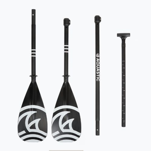 Wiosło SUP/Kayak 3-częściowe AQUASTIC AQS-SPD004 czarne
