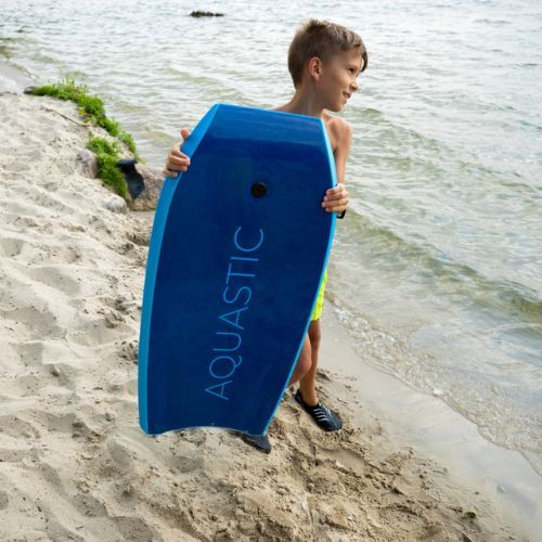 Deska bodyboard dziecięca AQUASTIC Alaia 37" niebieska