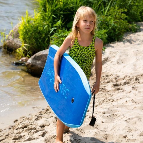 Deska bodyboard dziecięca AQUASTIC Alaia 37" niebieska