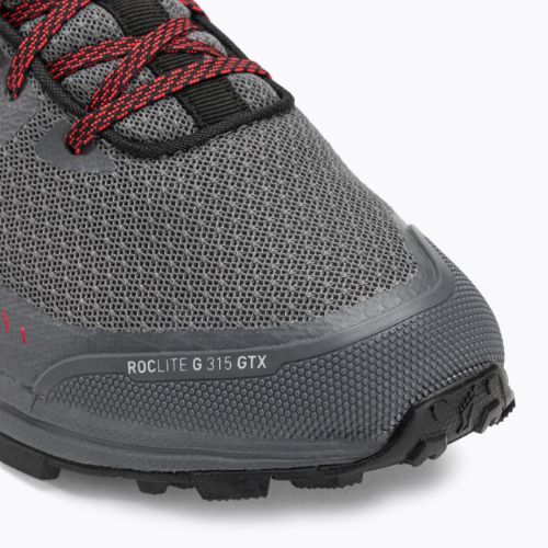 Buty do biegania męskie Inov-8 Roclite G 315 GTX V2 grey/black/red
