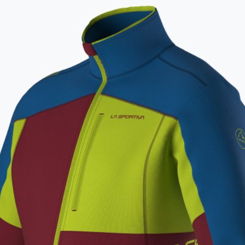 Bluza trekkingowa męska La Sportiva Elements sangria/electric blue