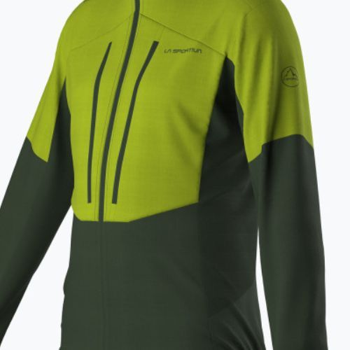 Bluza trekkingowa męska La Sportiva Session Tech Hoody forest/lime punch