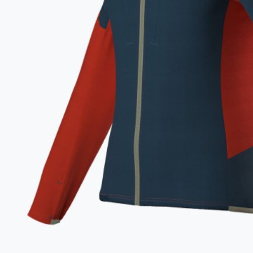 Bluza trekkingowa damska La Sportiva Session Tech Hoody storm blue/cherry tomato