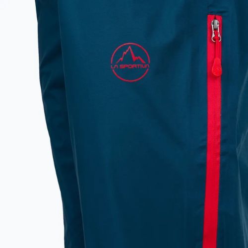 Spodnie z membraną damskie La Sportiva Crizzle EVO Shell storm blue/cherry tomato