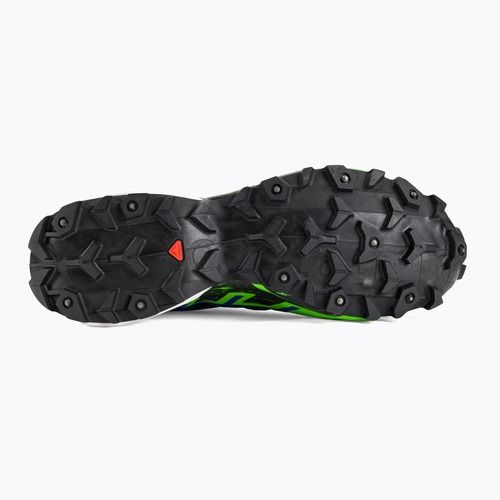 Buty do biegania męskie Salomon Spikecross 6 GTX black/surf the web/green gecko