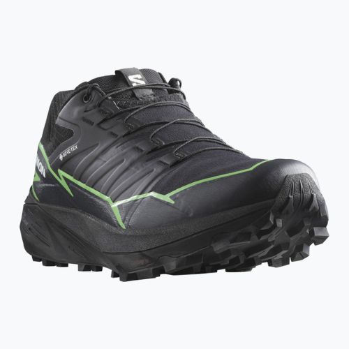 Buty do biegania męskie Salomon Thundercross GTX black/green gecko/black