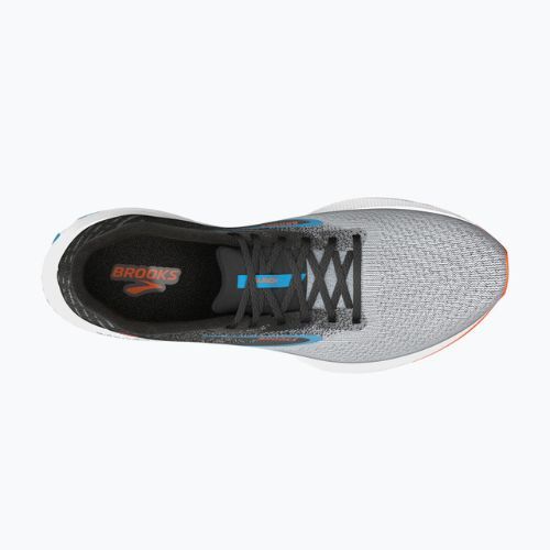 Buty do biegania męskie Brooks Launch 10 black/atomic blue/scarlet ibis