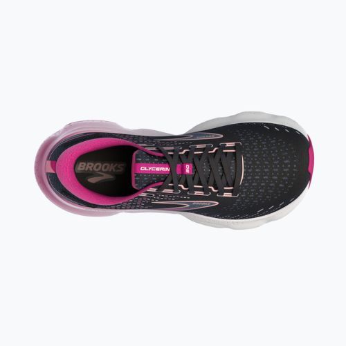 Buty do biegania damskie Brooks Glycerin 20 black/fuchsia/linen