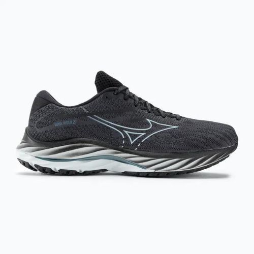 Buty do biegania męskie Mizuno Wave Rider 27 ebony/illusion blue/black