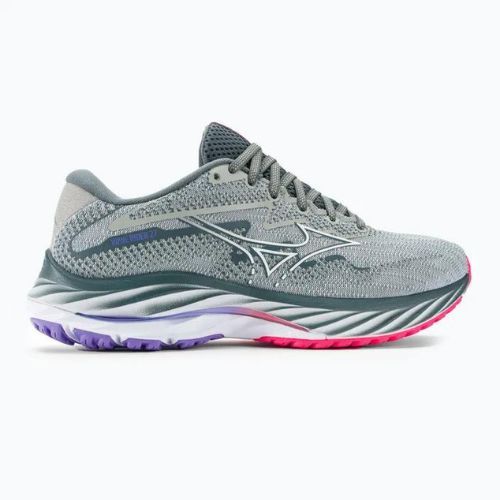 Buty do biegania damskie Mizuno Wave Rider 27 pearl blue/white/highvpink