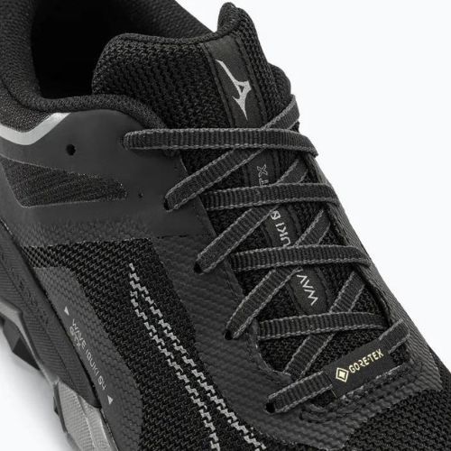 Buty do biegania męskie Mizuno Wave Ibuki 4 GTX black/metalic gray/dark shadow