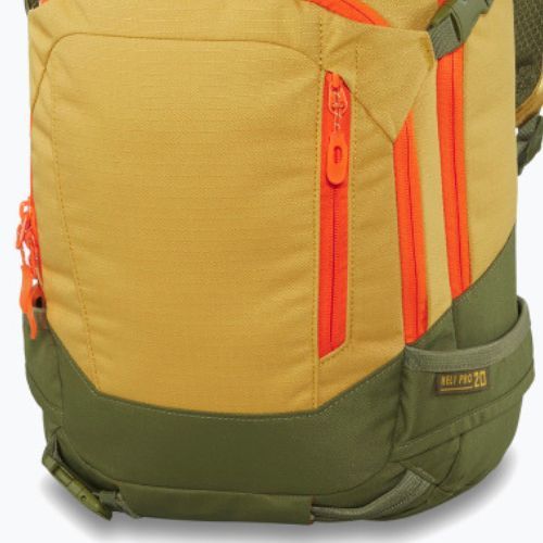 Plecak snowboardowy damski Dakine Heli Pro 20 l mustard seed