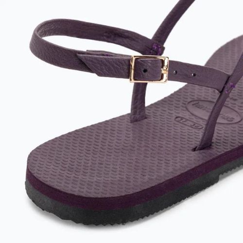 Sandały damskie Havaianas You Riviera purple/black/gold