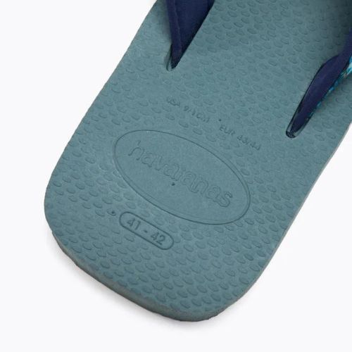 Japonki męskie Havaianas Surf Material silver/blue