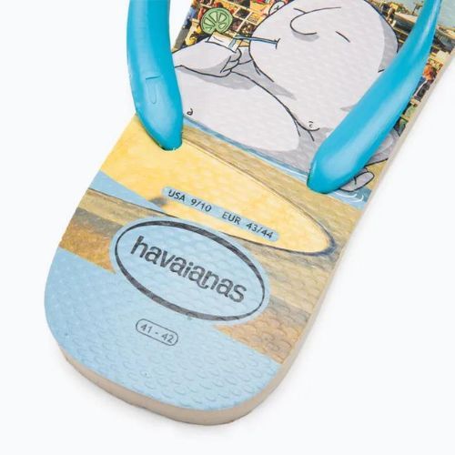 Japonki męskie Havaianas Top Street white/blue