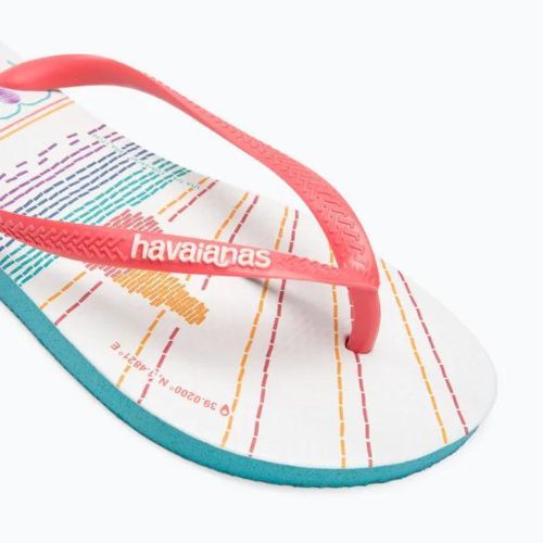 Japonki damskie Havaianas Slim Local Soul Ibiza red/blue/orange