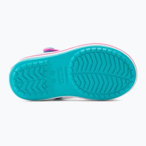 Sandały dziecięce Crocs Crocband Sandal Kids digital aqua