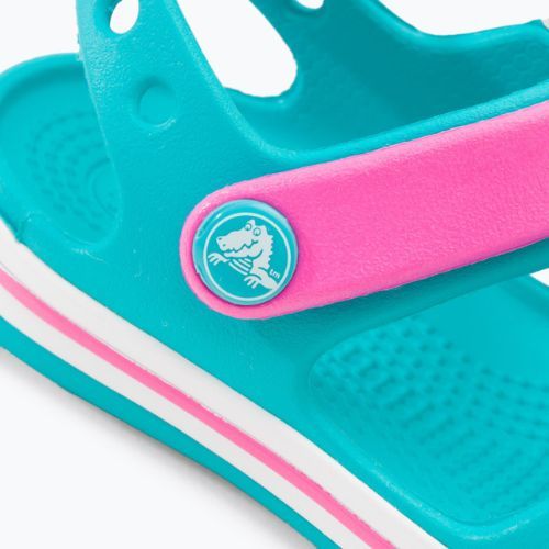 Sandały dziecięce Crocs Crocband Sandal Kids digital aqua