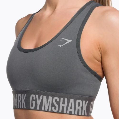 Biustonosz treningowy Gymshark Fit Sports grey