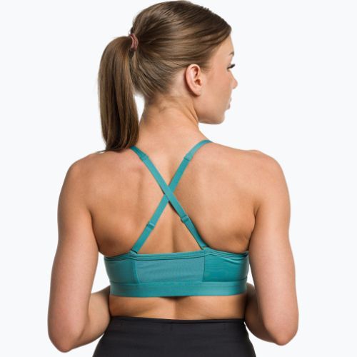 Biustonosz treningowy Gymshark Ruched Training Sports fauna teal
