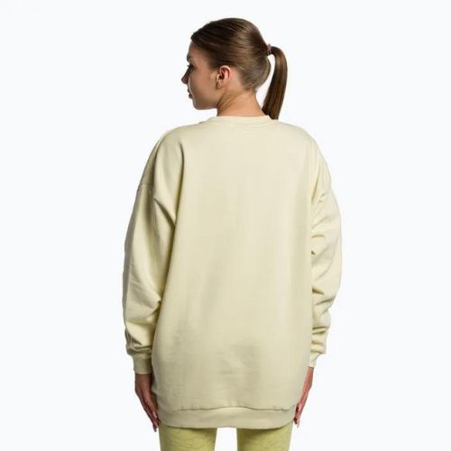 Bluza treningowa damska Gymshark Gfx Gslc Oversized yellow/white