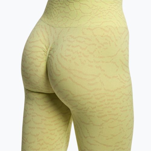 Legginsy treningowe damskie Gymshark Adapt Animal Seamless firefly green