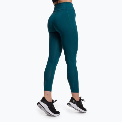 Legginsy treningowe damskie Gymshark Speed niagara teal