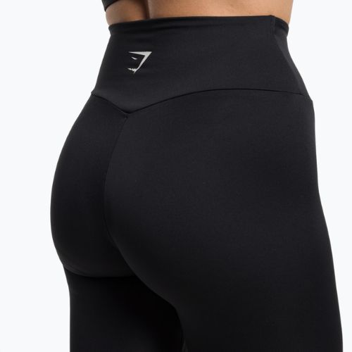 Legginsy treningowe damskie Gymshark Training Cropped black/white
