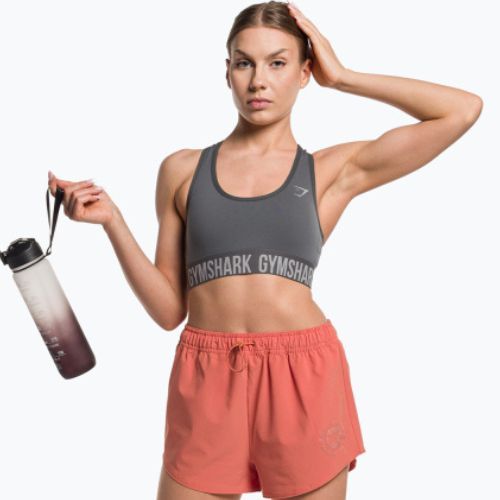 Spodenki treningowe damskie Gymshark KK Twins Woven earth orange