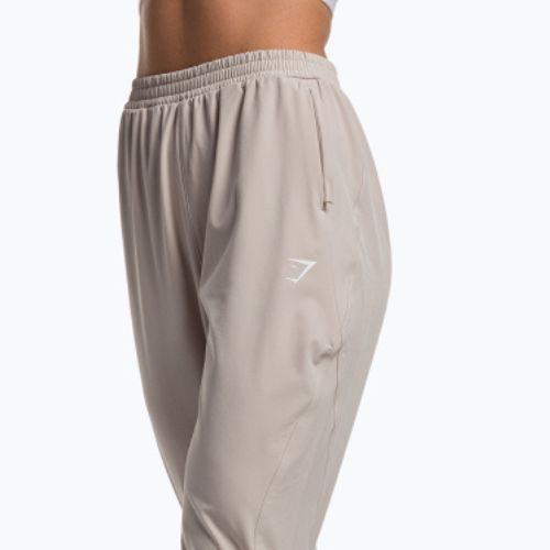 Spodnie treningowe damskie Gymshark Maximise Track pebble grey