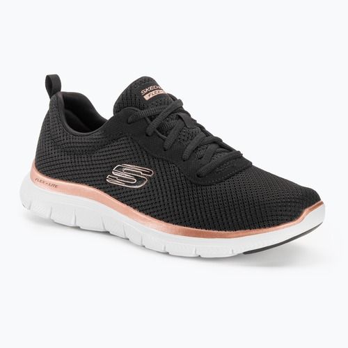 Buty damskie SKECHERS Flex Appeal 4.0 Brilliant View black/rose gold