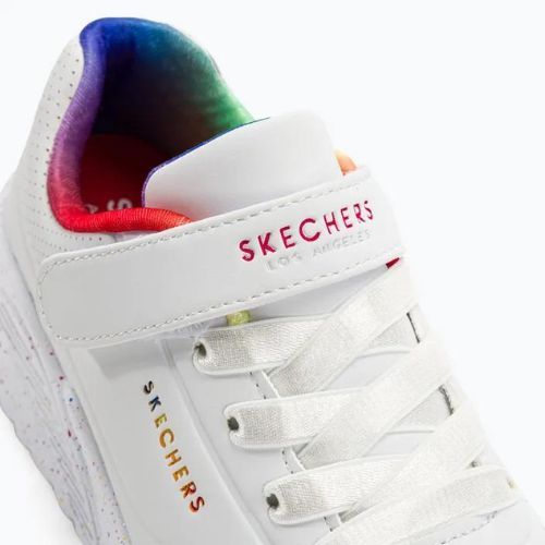 Buty dziecięce SKECHERS Uno Lite Rainbow Specks white/multi