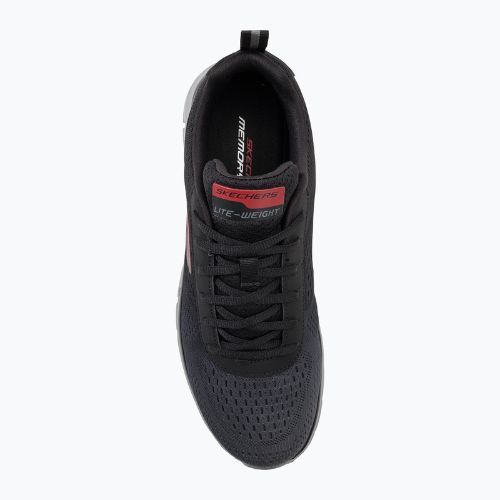 Buty męskie SKECHERS Track Ripkent black/charcoal
