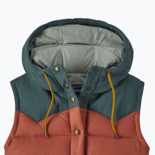 Bezrękawnik damski Patagonia Bivy Hooded burl red
