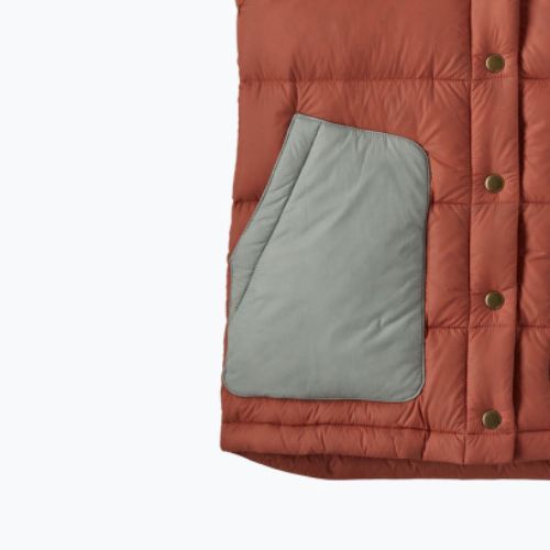 Bezrękawnik damski Patagonia Bivy Hooded burl red