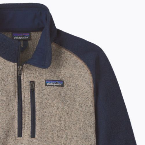Bluza polarowa męska Patagonia Better Sweater 1/4 Zip oar tan