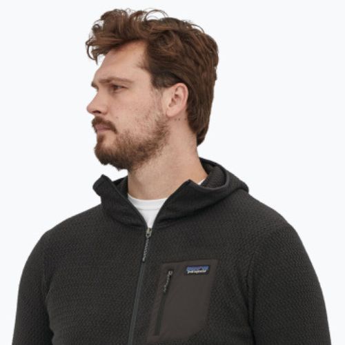 Bluza trekkingowa męska Patagonia R1 Air Full-Zip black