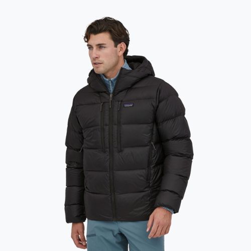 Kurtka puchowa męska Patagonia Fitz Roy Down Hoody black w/black
