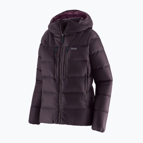 Kurtka puchowa damska Patagonia Fitz Roy Down Hoody obsidian plum