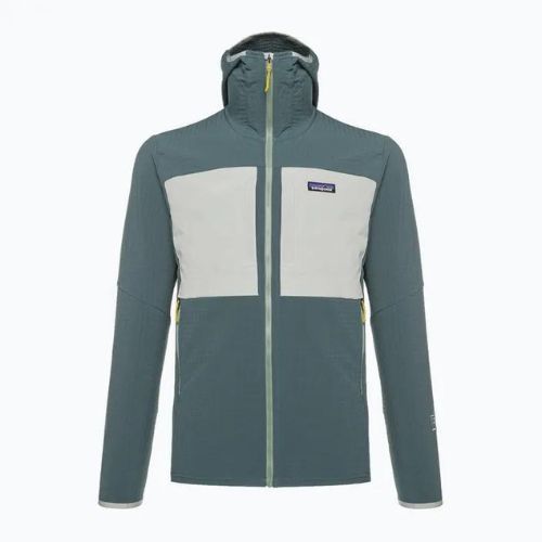 Kurtka softshell męska Patagonia R2 TechFace Hoody nouveau green