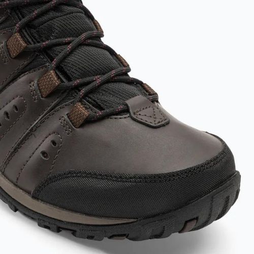 Buty męskie Columbia Woodburn II Chukka WP Omni-Heat cordovan/garnet red