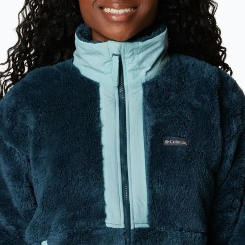 Bluza damska Columbia Boundless Discovery Sherpa night wave/aqua haze