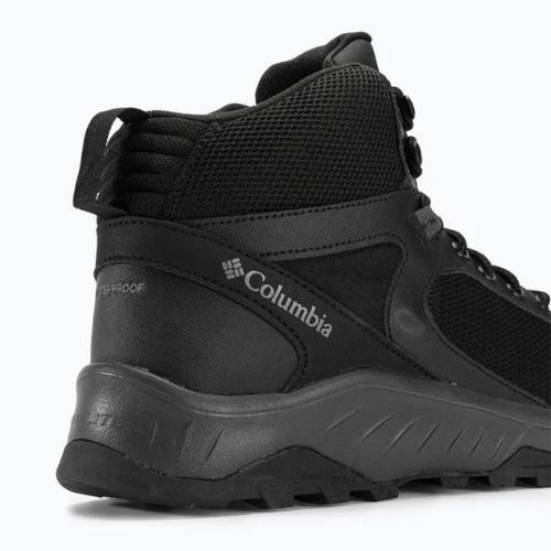 Buty trekkingowe męskie Columbia Trailstorm Ascend Mid WP black/dark grey