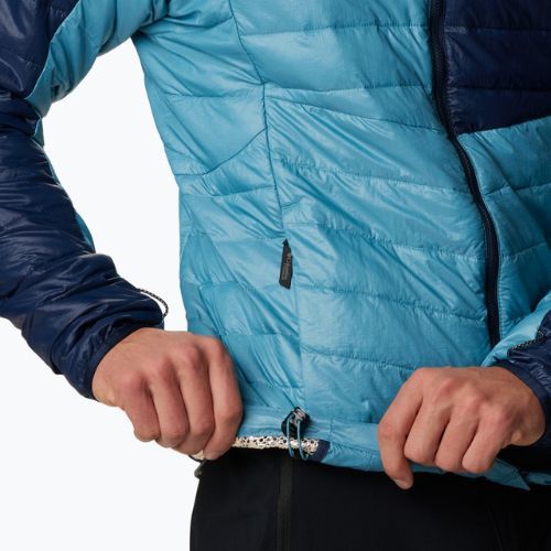 Kurtka męska Columbia Platinum Peak Hooded shasta/collegiate navy