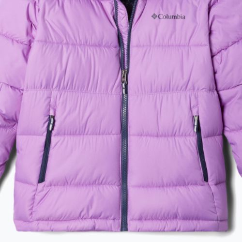 Kurtka ocieplana dziecięca Columbia Pike Lake II Hooded gumdrop
